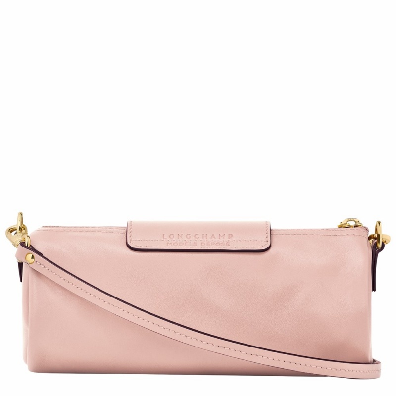 Pink Longchamp Box-Trot M Women's Crossbody Bags